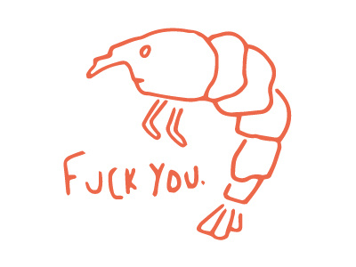 Prawn drawing fish illustration line prawn seafood shellfish