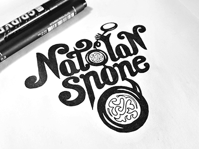 Natolan Spone belc jojo spone sport typography