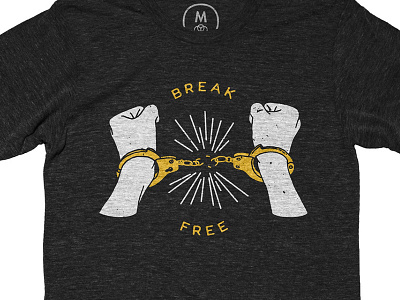 Golden Handcuffs apparel cotton bureau golden handcuffs hands shirt t shirt