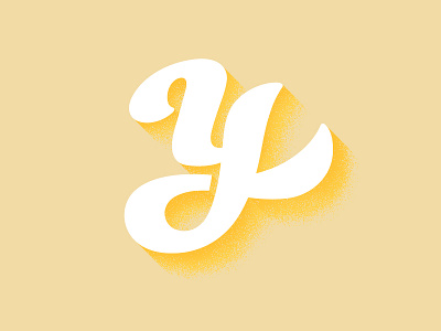 Y calligraphy letter script type typography y
