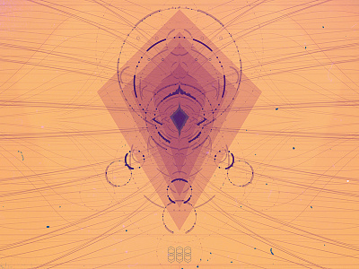 3.7.15 abstract cyticre daily dots geometry lines shape space