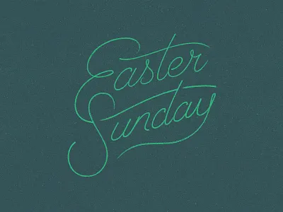 Easter type easter holiday illustration texture type typography