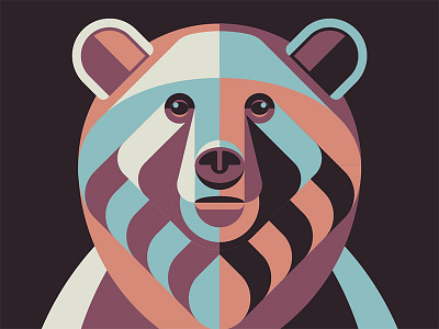 Mystery Project 66 bear dan kuhlken dkng geometric nathan goldman vector