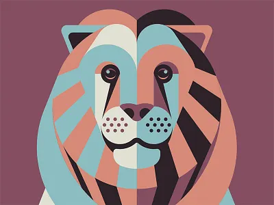 Mystery Project 66.1 dan kuhlken dkng geometric lion nathan goldman vector
