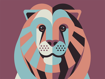 Mystery Project 66.1 dan kuhlken dkng geometric lion nathan goldman vector