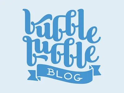 blog logo hand lettering lettering logo typography