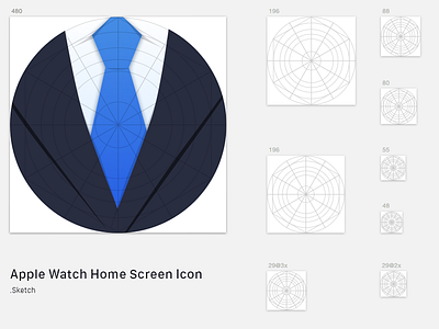Apple Watch Home Screen Icon Sketch Template apple watch home screen icons sketch template