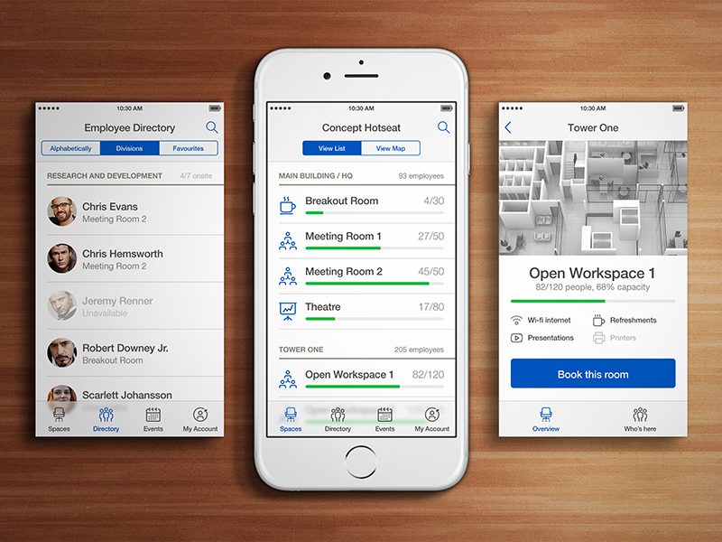 Hotseat Concept app application dashboard interface ios iphone light ui user interface