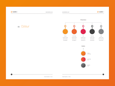 Colour Scheme brand guidelines branding colour colours identity logo design