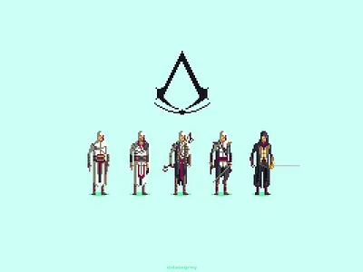 Assassins assassins creed pixel art