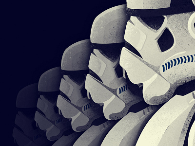 Stormtroopers illustration propaganda star wars stormtrooper