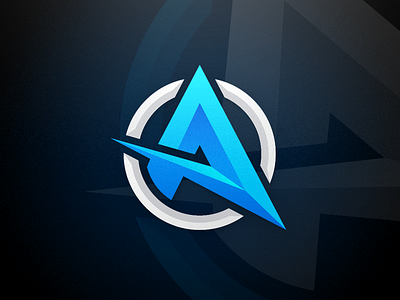 Ali-A Rebrand ali a circle gaming letter logo rebrand symbol youtube