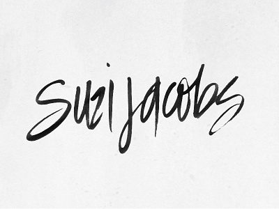 Suzi Jacobs Photography Logo Draft