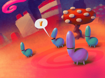 sheeps game illustration ipad neverhood procreate