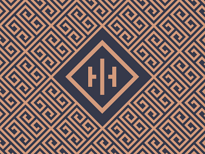 Imperial Homes Branding brandning logo pattern print
