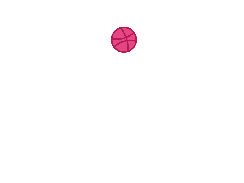 Dribbble Photo animation ball dribbble effects flash fx invite loop