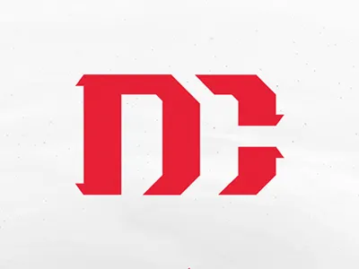 Doug "Censor" Martin - Personal Logo Concept gaming logo red type