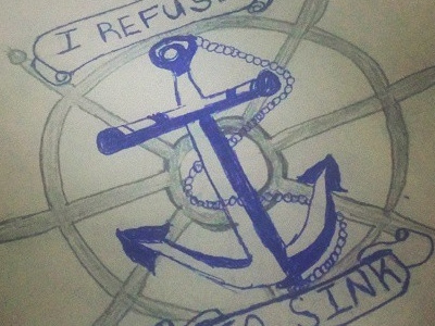 Sketch anchor hoodie sketch t shirt