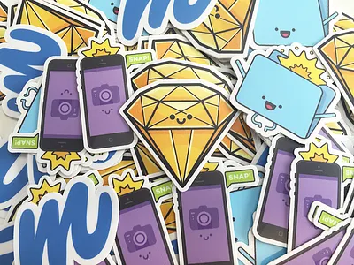Marvel Swag! freebies illustrations prototyping sketchapp stickermule stickers swag