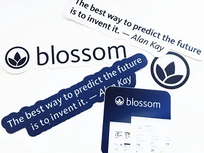 Blossom Stickers blossom future kievit quote stickermule stickers swag universe