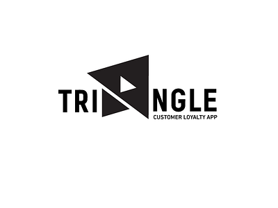 Triangle Customer Loyalty App ai app appliance brand identity logo tech technology visual viz web website