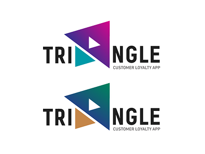 Triangle Customer Loyalty App 2 ai app appliance brand identity logo tech technology visual viz web website