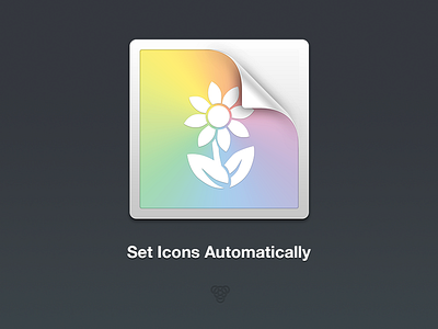 Muir: Set Icons Automatically flower icon icons mac muir osx sticker yosemite