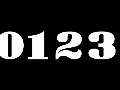 Paola font handlettering lettering logo numbers numerals typeface typography