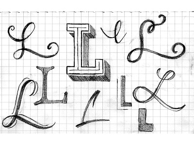 Ls hand drawn type hand lettering hand type lettering typography