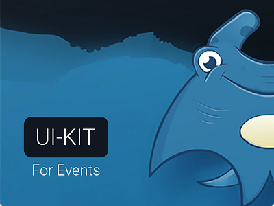 EventRay - UI Kit for events gui elements layouts mobile applications ui kit user interface kit web