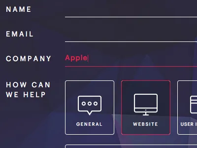 Contact Form Design apple contact design form icon interface portfolio ui ux web