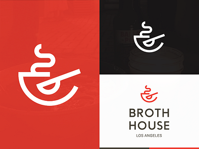 Broth branding broth identity lockup logo mark minimal simple type typography