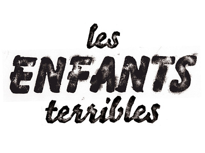 Les Enfants Terribles amsterdam analog dj les enfants terribles logo