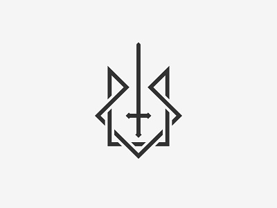 Narodniy Rezervist emblem geometry heraldry logo logotype sacred sacredgeometry sign sword trident ukraine