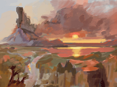 Day 09 21days digital master study painting