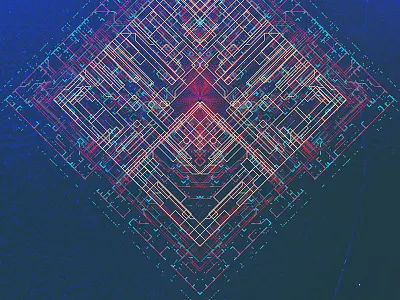 3.12.15 abstract cyticre daily dots geometry lines shape space