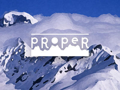 Proper Branding branding logo proper typography