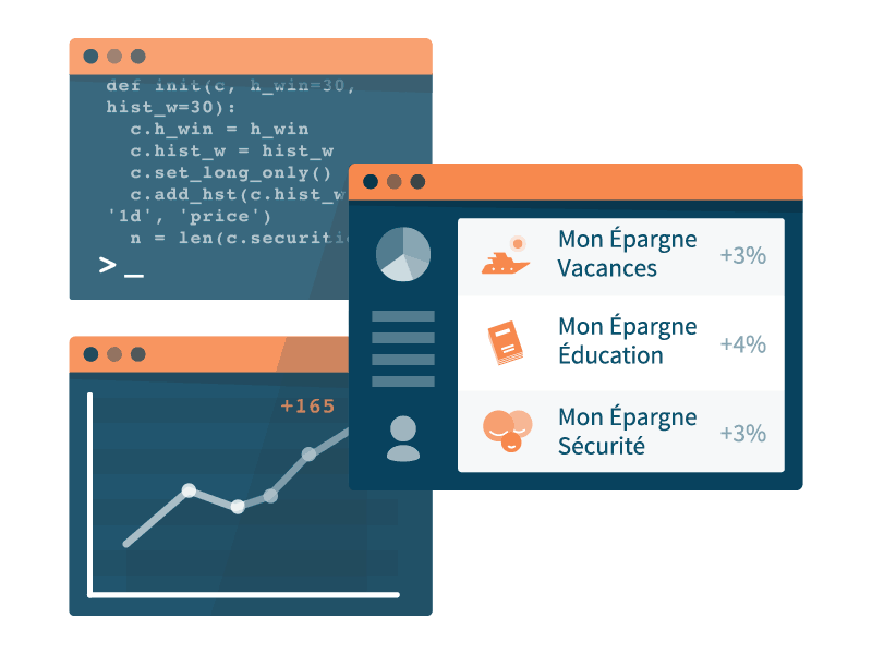 From terminal to UI animation assets code console data finance gif graph stats terminal ui