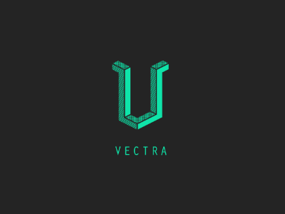 Vectra Construction Identity branding concept construction different graphic design idea identity logo masculine seafoam