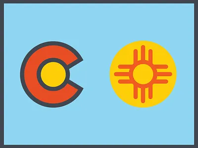 The West colorado flag mexico new new mexico