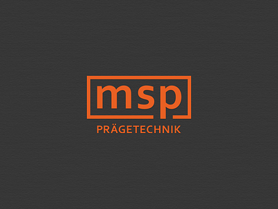 MSP Prägetechnik embossing engraving hotfoil