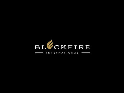 Blackfire Logo ai basket black brand fire identity illustrator logo market vector visual viz