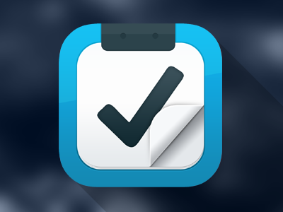 Checkmark Clipboard IOS Icon check checkmark clean clipboard flat icon ios ios icon ios7 iphone iphone icon to do