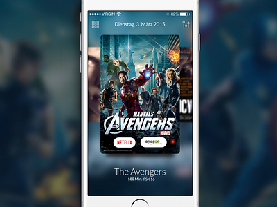 Movie App app avengers german germany movies netflix