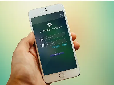 iPhone App Login Page Design ( Free PSD ) free app free download free psd iphone app login page