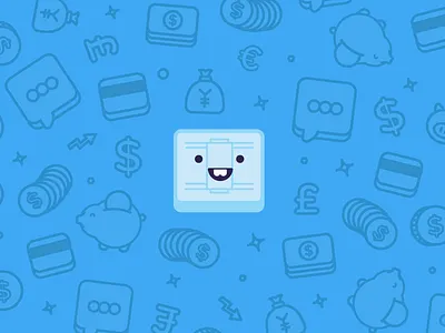 Chip character chip finance smile