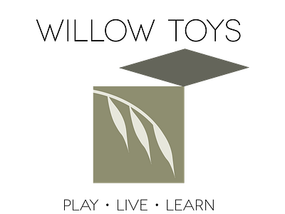 Willow Toys branding graphic design identity logo