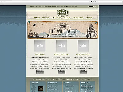 Tress | WordPress - Outdoors creative ecommerce multipurpose one page portfolio responsive retina seo woocommerce wordpress wordpress theme