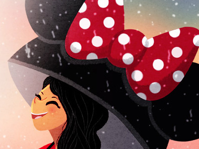 Minnie disney disneyland minnie minnie mouse rain rainy