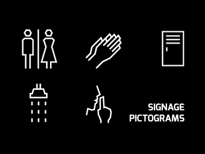 Pictogram icon pictogram signage